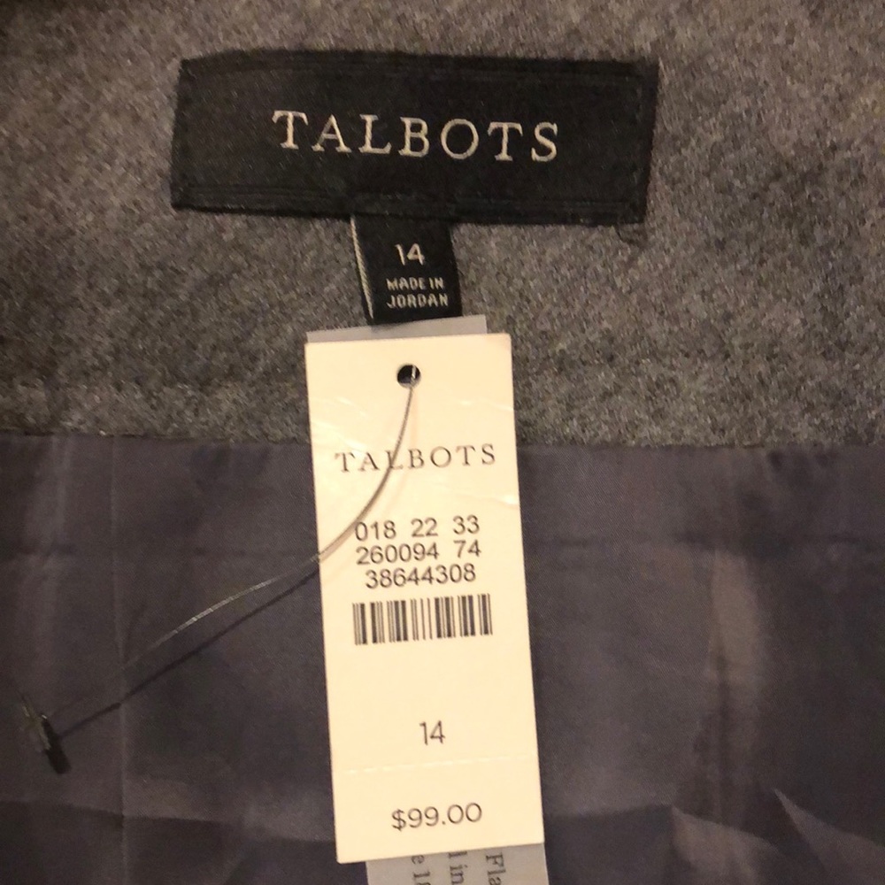 Talbots Wool Pencil Skirt Size 14 NWT - Picture 4 of 5